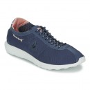 Le Coq Sportif Wendon Levity Femme Flower Jacquard Bleu Chaussures Baskets Basses à Petit Prix